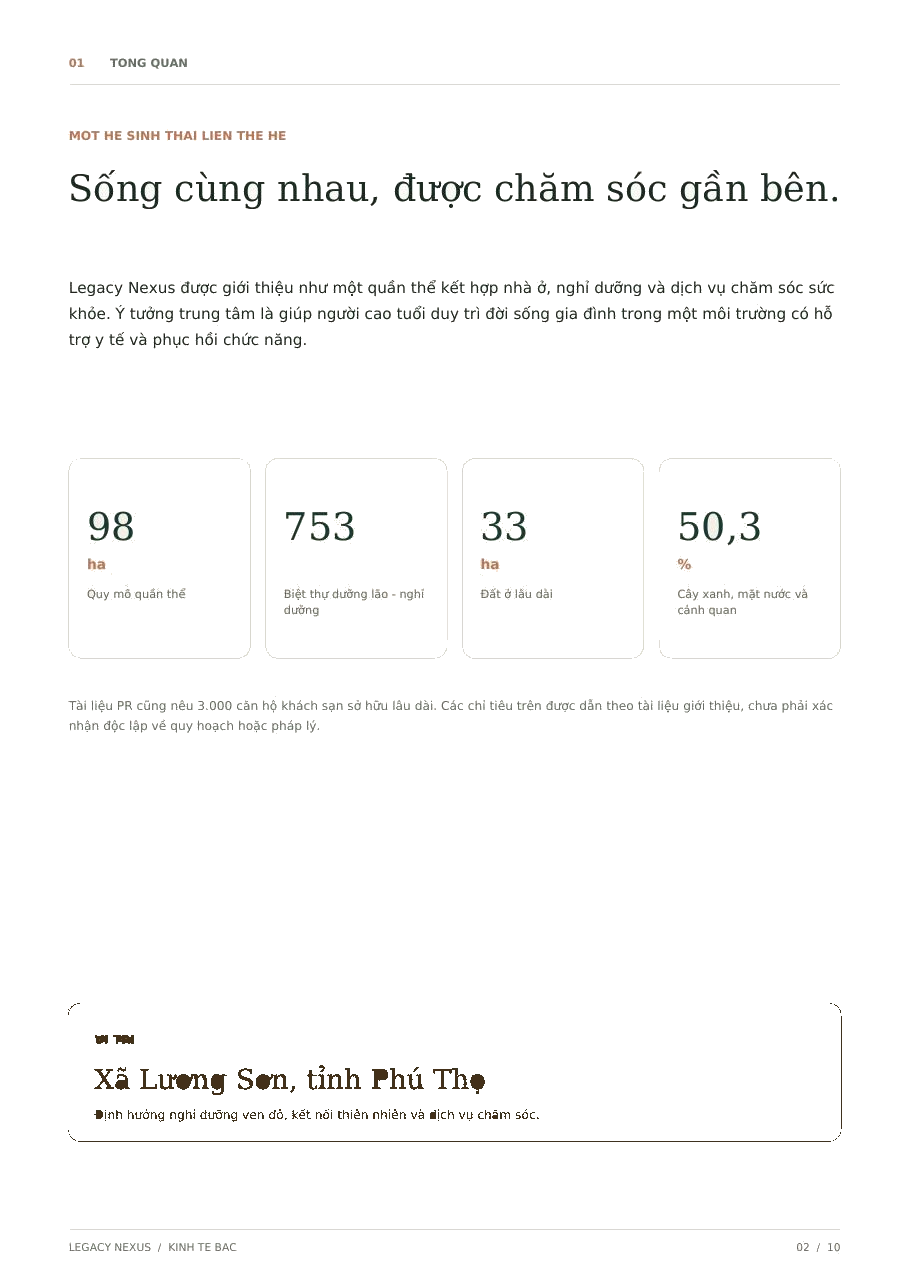 Trang 2 catalogue Legacy Nexus